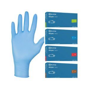 Gants en nitrile bleu (Taille S-M-L-XL)