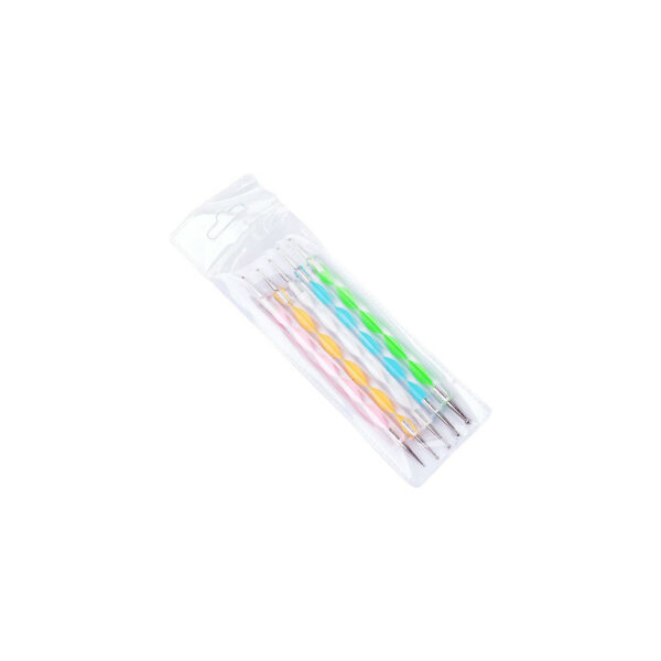 Lot de 5 dotting spirale couleur