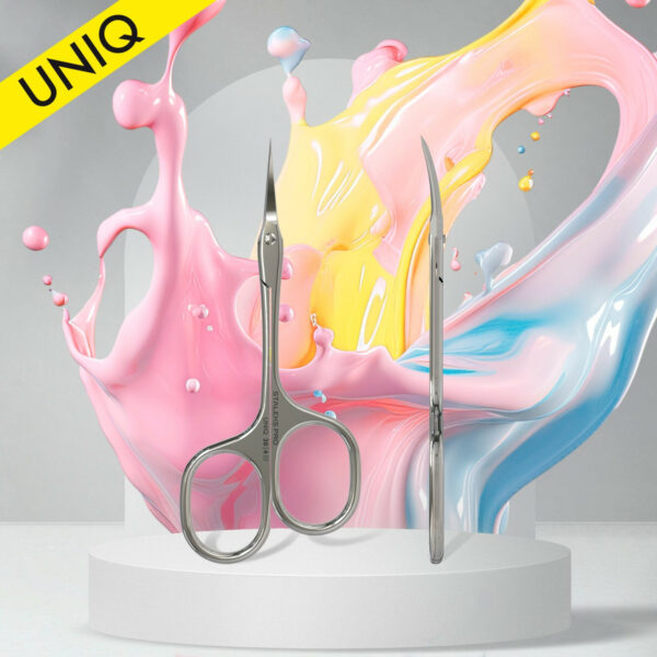 Ciseaux À Cuticules Professionnels "Asymmetric" UNIQ 20 TYPE 4