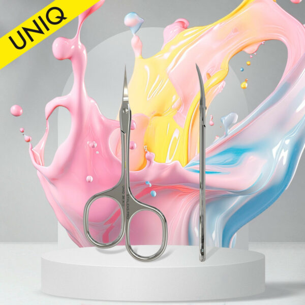 Ciseaux À Cuticules Professionnels "Asymmetric" UNIQ 30 TYPE 4