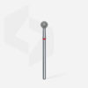 Embout diamant boule - rouge - diamètre 5 mm