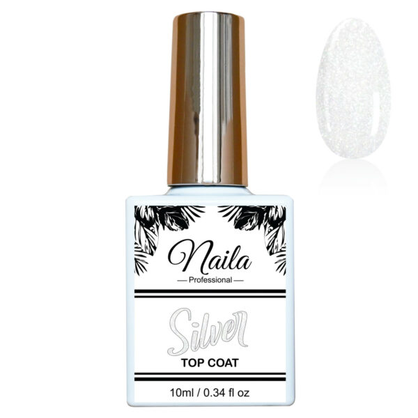 Top coat Silver - 10ml