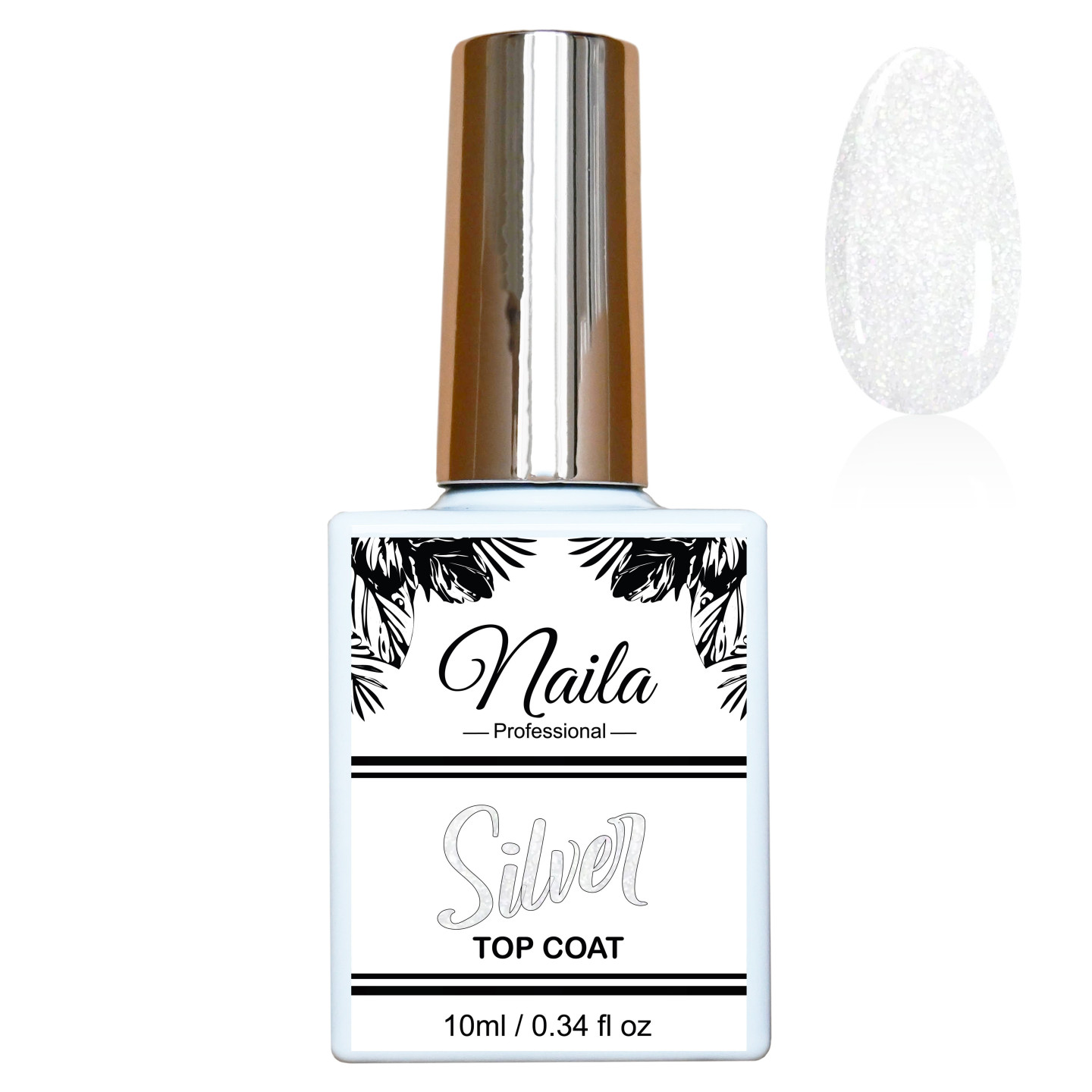 Top coat Silver - 10ml