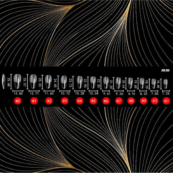 Amande - Moyen - 600pcs - SANS BOITE !