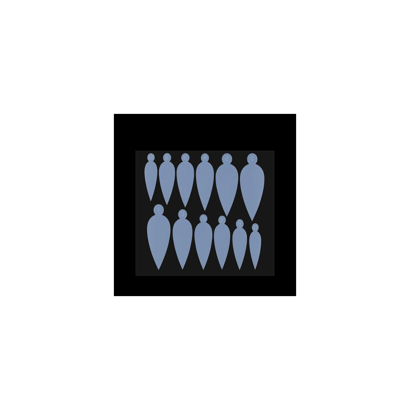 Pads en silicone pour Popits - Modèle I