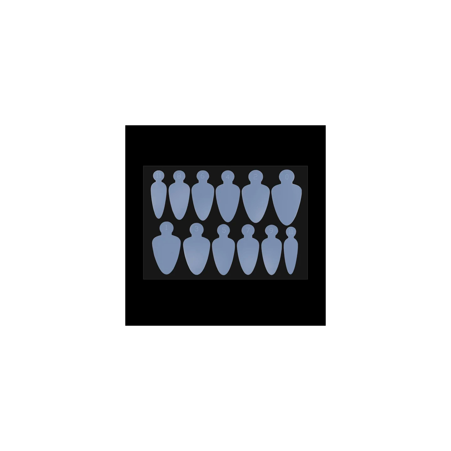 Pads en silicone pour Popits - Modèle J