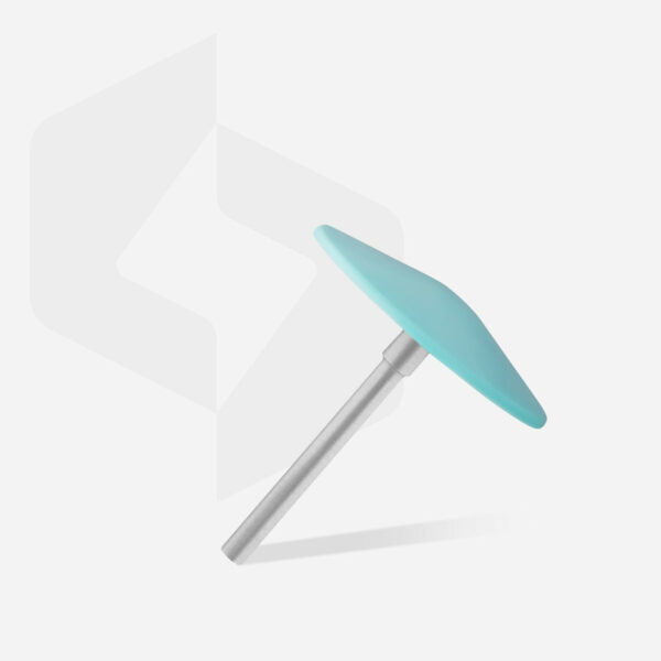 Disque pédicure en plastique chanfreiné PODODISC STALEKS PRO L fourni avec embout-anneau interchangeable 180 grit