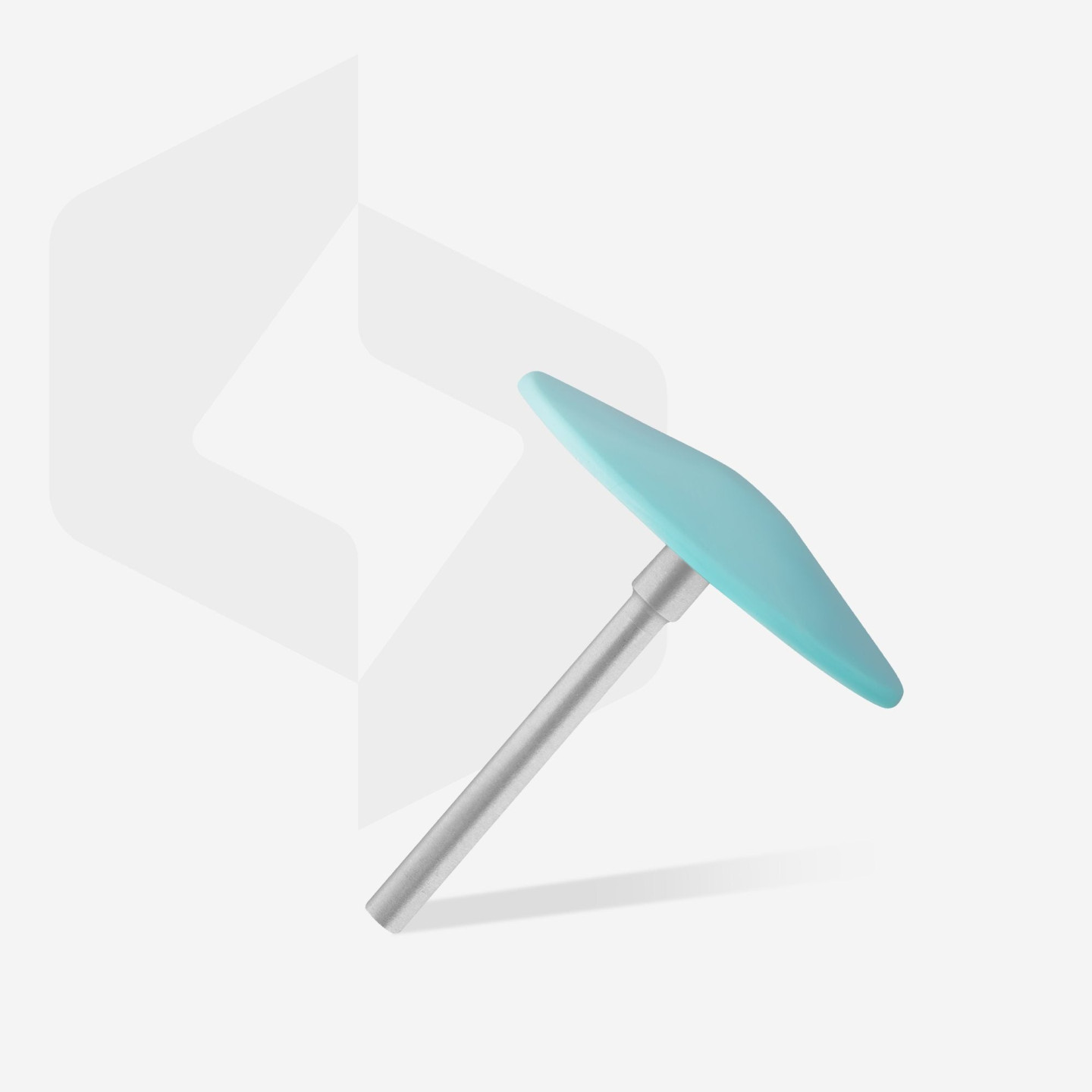 Disque pédicure en plastique chanfreiné PODODISC STALEKS PRO L fourni avec embout-anneau interchangeable 180 grit