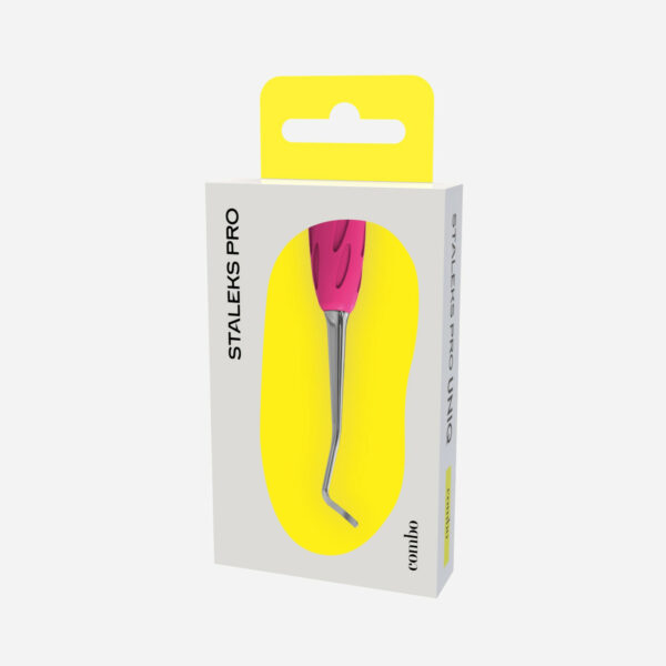 Repousse-cuticules curette (courbée à gauche) - Combo UNIQ 31