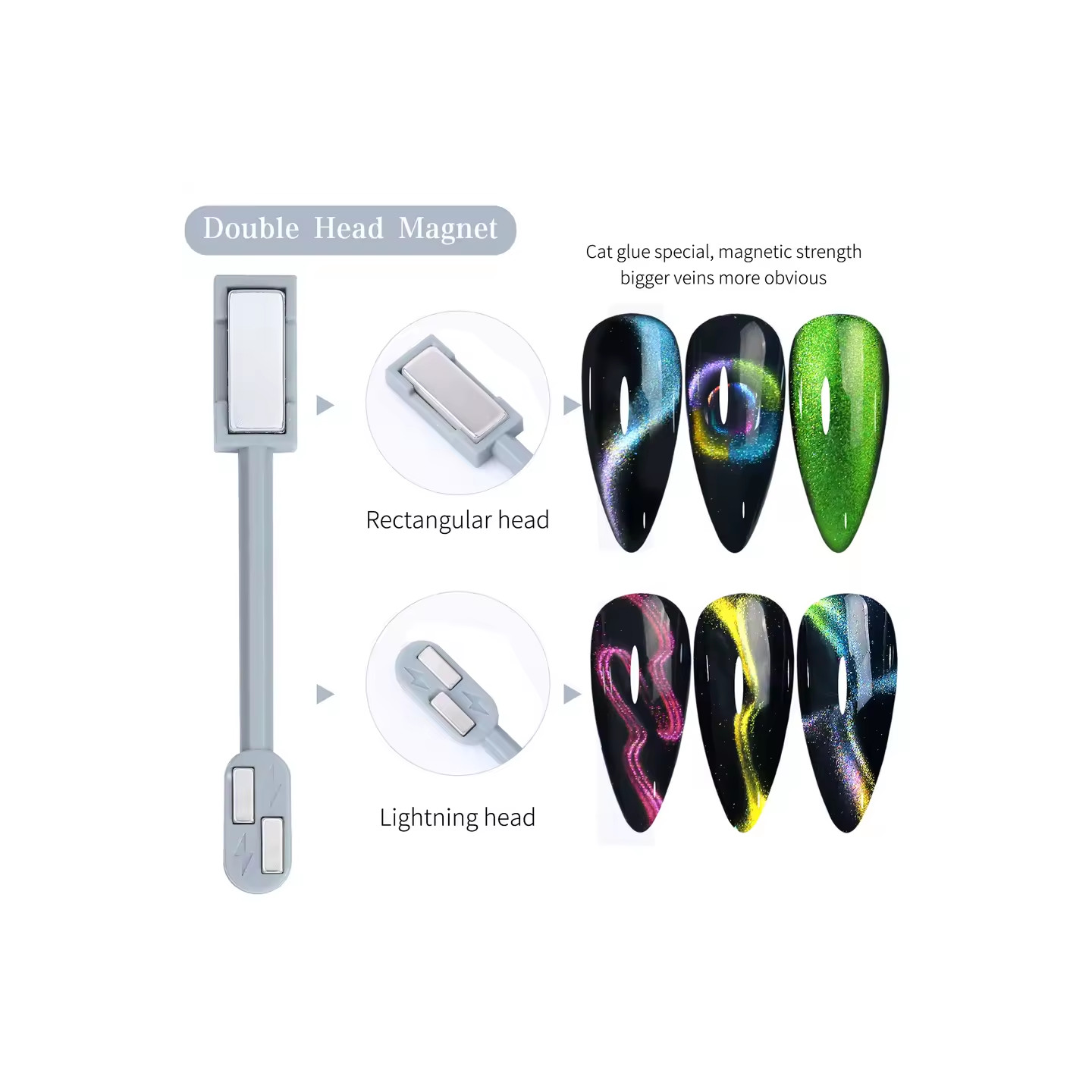 Aimant 2 en 1 pour cat eyes