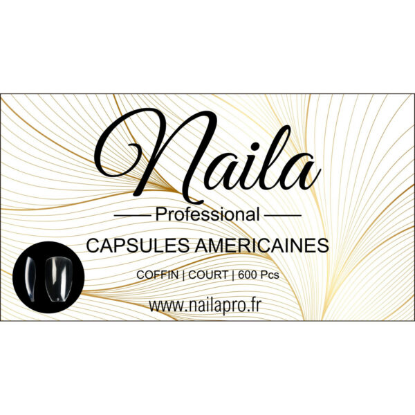 Coffin - Court - Boite de 600pcs